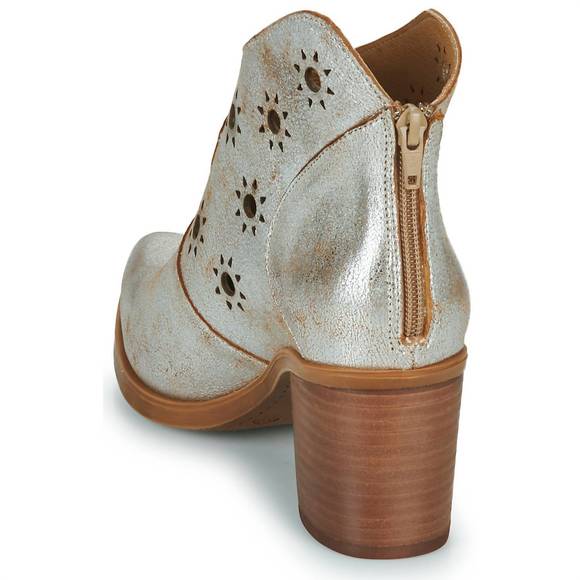 NEW CASTA terry bootie in silver - Picture 4 of 6